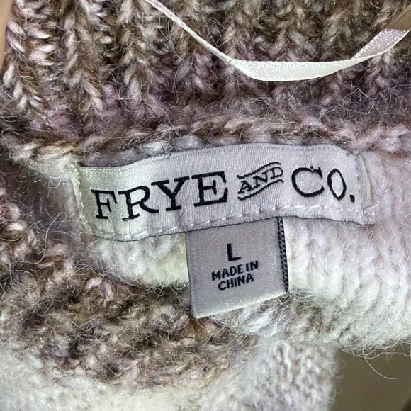 Frye & Co. Ombré Space Dyed Fringe Sweater - Picture 4 of 8